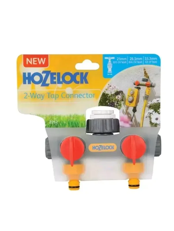 HOZELOCK - 2 Way Tap Connector