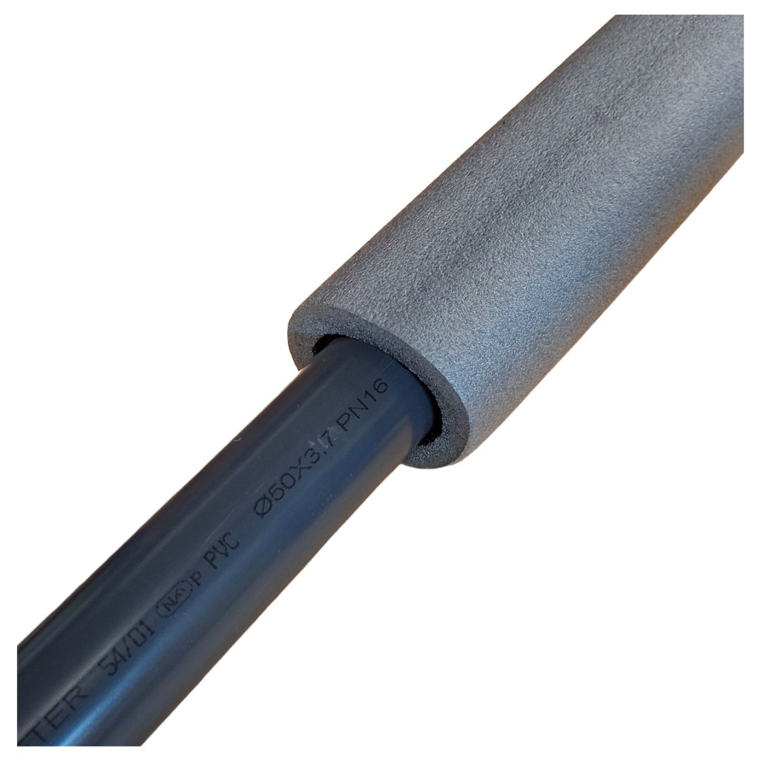 PVC Pipe Insulation 1m Length for 50mm Pipe