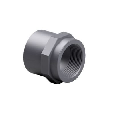 PVC Socket Plain x Thread