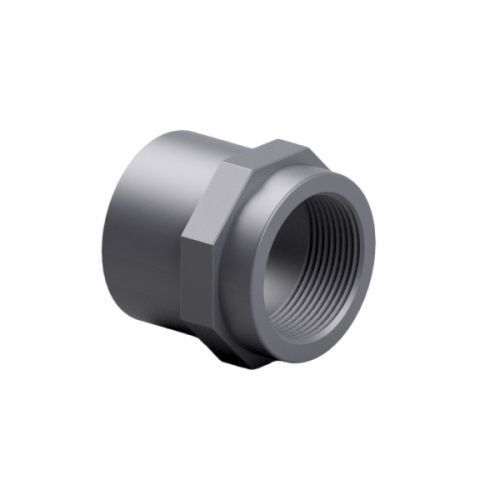 PVC Socket Plain x Thread