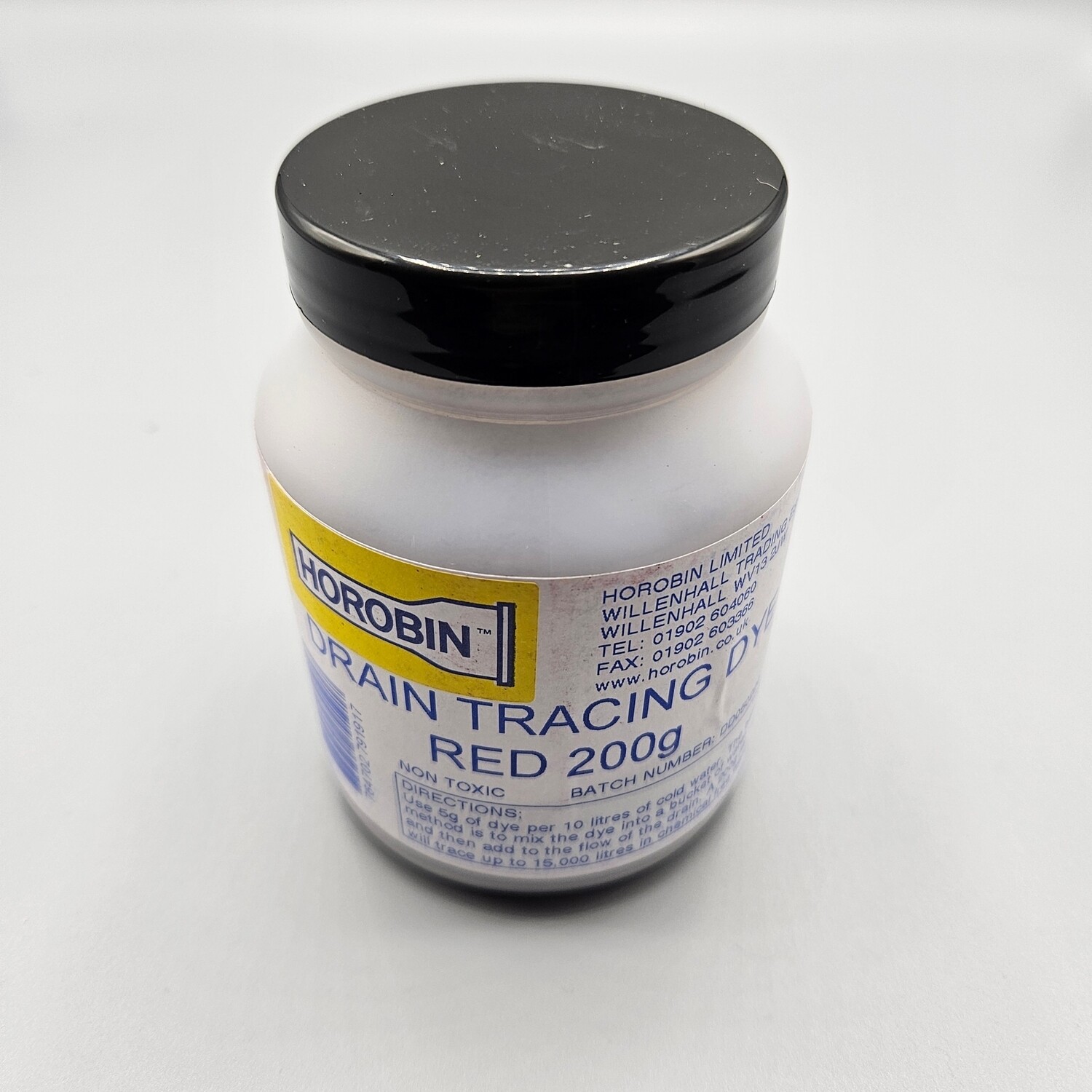 Drain Tracing Dye – 200 g Drain Tracing Dye – 200 g