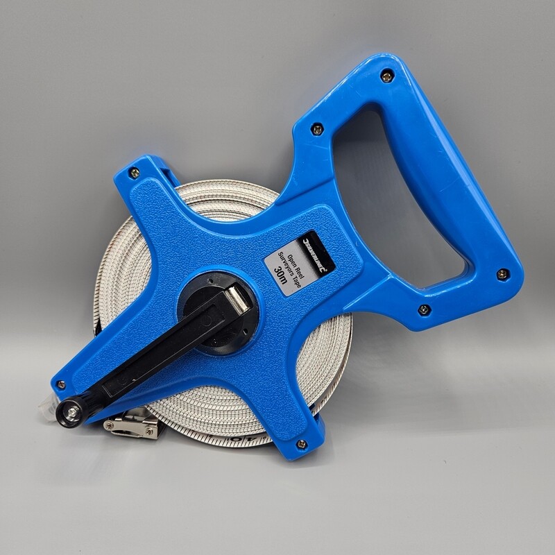 Open-Reel Surveyor’s Tape – 30 m / 100 ft