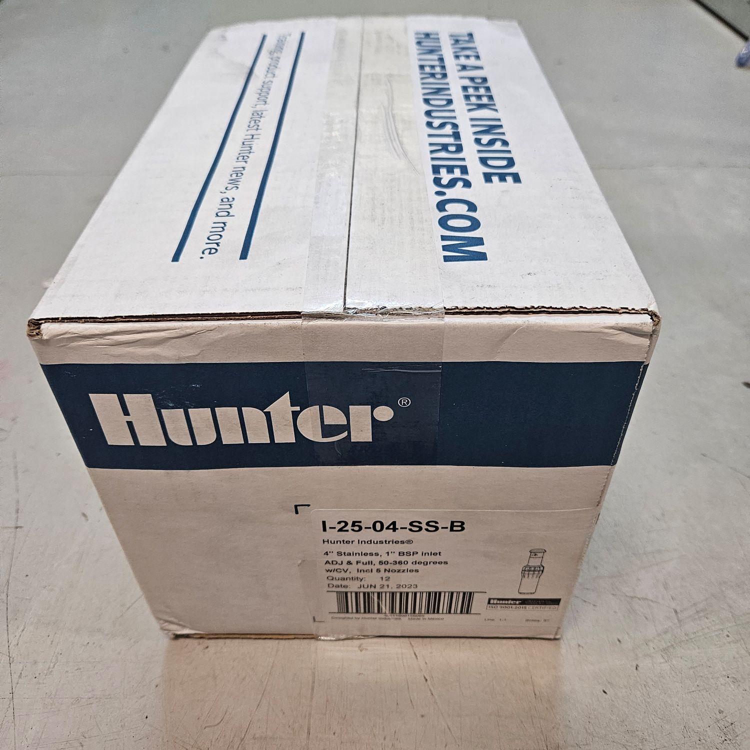 Hunter I25 Box Amount x12 Hunter I25 Box Amount x12
