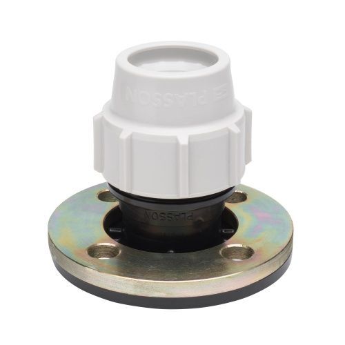 90mm x 3 90mm x 3" Plasson compression Flange Adaptor