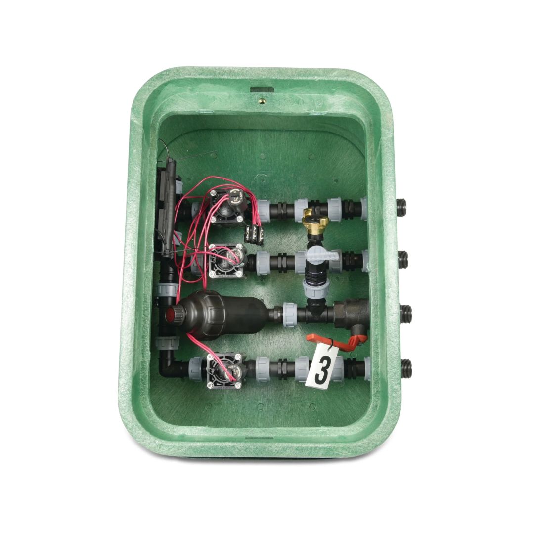 Hunter Pre-Assembled Valve Box (3 valve)
