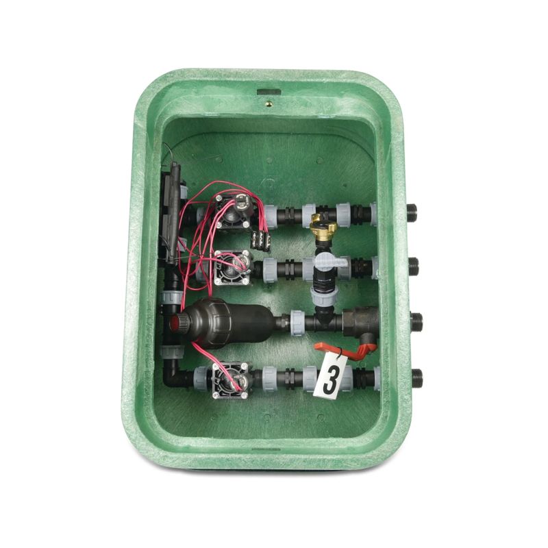 Hunter Pre-Assembled Valve Box (3 valve)