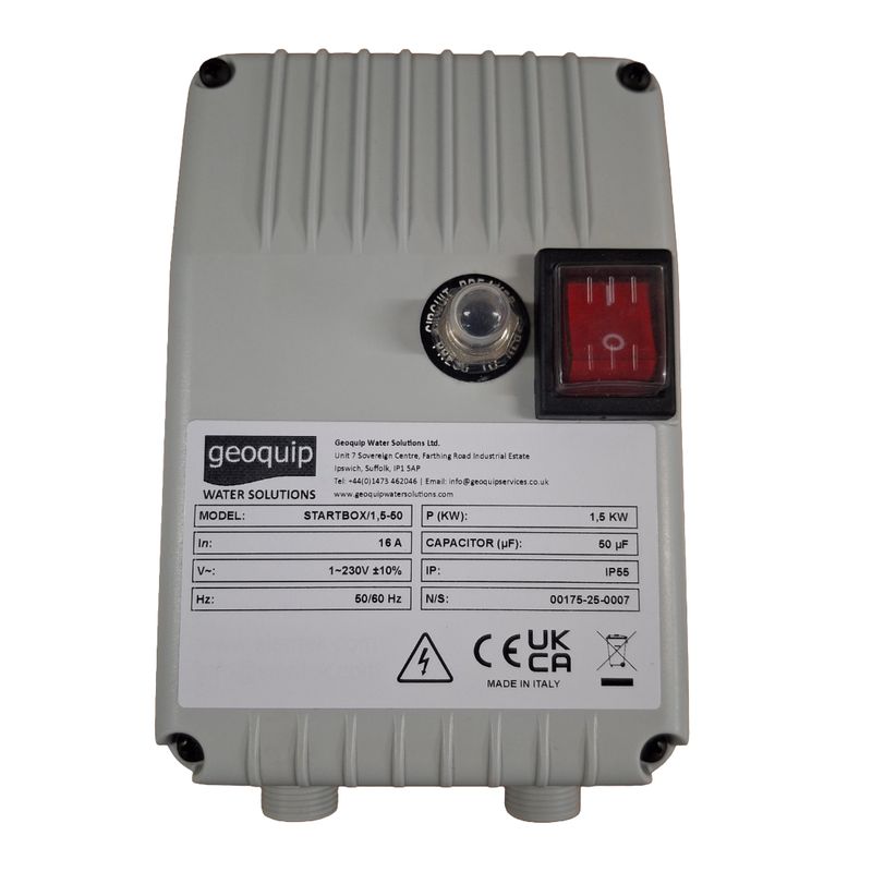 Franklin Capacitor Box for VN Series Pump – 1.5 kW – 35 µF