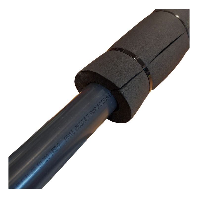 PVC Pipe Insulation 2m Length for 63mm Pipe PVC Pipe Insulation 2m Length for 63mm Pipe