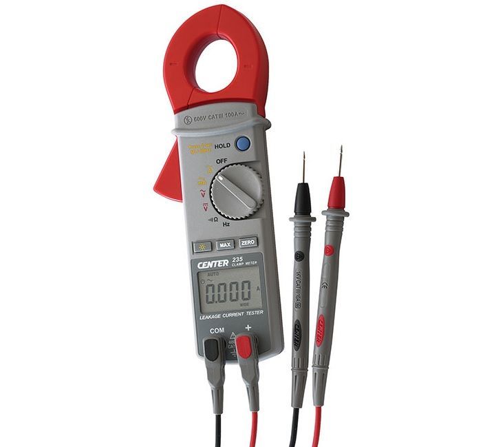 Center 235 Advanced AC Leakage Clamp Multimeter