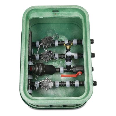 Rain bird Pre-Assembled Valve Box (4 valve) Rain bird Pre-Assembled Valve Box (4 valve)