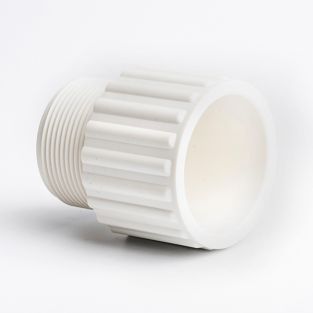 White-Pool Adaptor Plain to BSP (F/M) White-Pool Adaptor Plain to BSP (F/M)