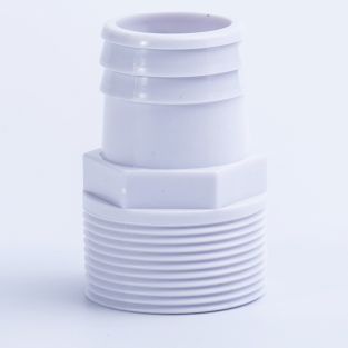 White-Pool Adaptor Hose Tail BSP/H-T (M)