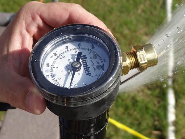 Hunter Silver Rotor Pitot Gauge