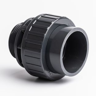 PVC Adaptor Union Plain/BSP (F/M O-Ring)
