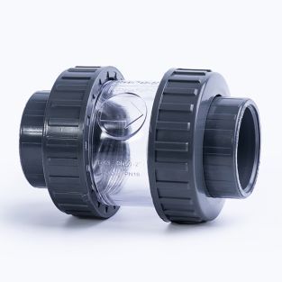 OMEGA In-Line Clear Body Sight Glass Plain (Metric)