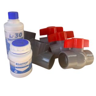 Compact Ball Valve By-Pass Kits for Pool Filters/ Heat Pumps