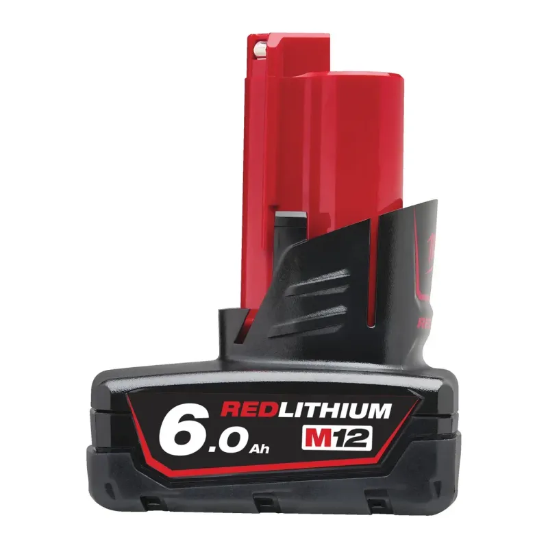 Milwaukee M12 B6 12 V 6.0 Ah REDLITHIUM Battery