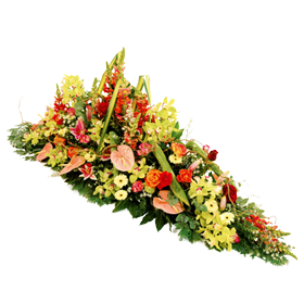 Raquette fleurs précieuses