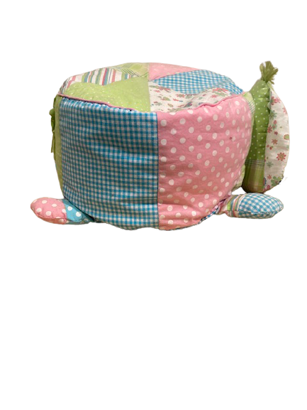 Pouf multicolore