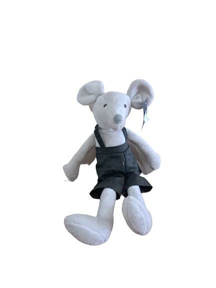Peluche Souris avec salopette