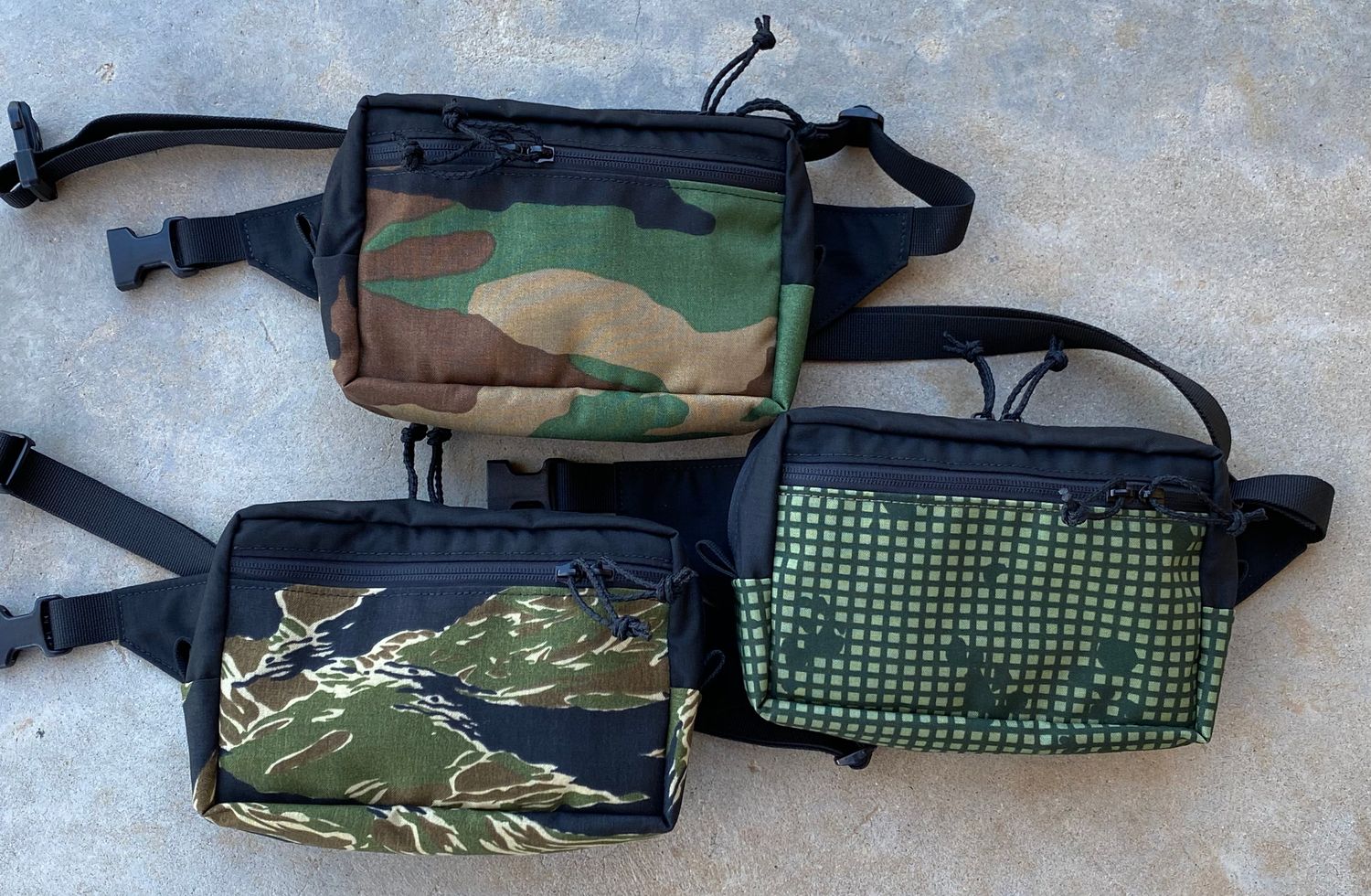 Fanny Pack V2: Two-Tone 500D (Regular Size)
