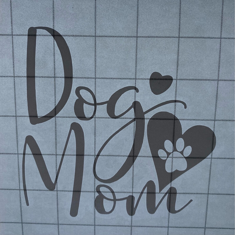 Dog Mom Vinyl Decal