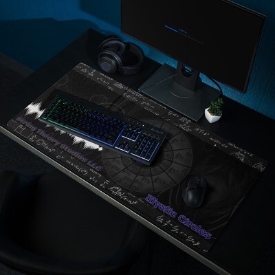 &quot;Mystic Circles&quot; Workspace Mat