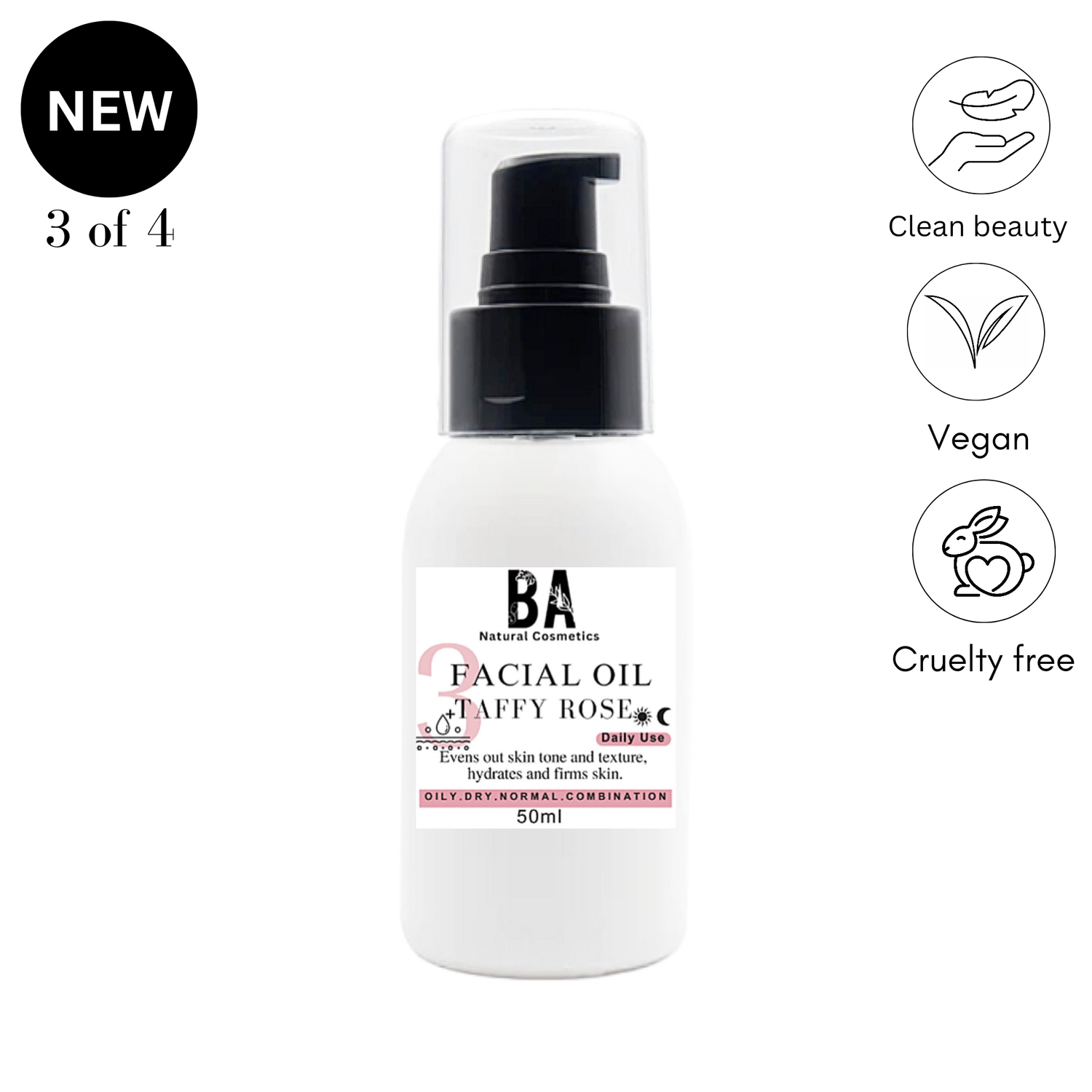 Facial Oil | Moisturizes+ Glow + Plumps