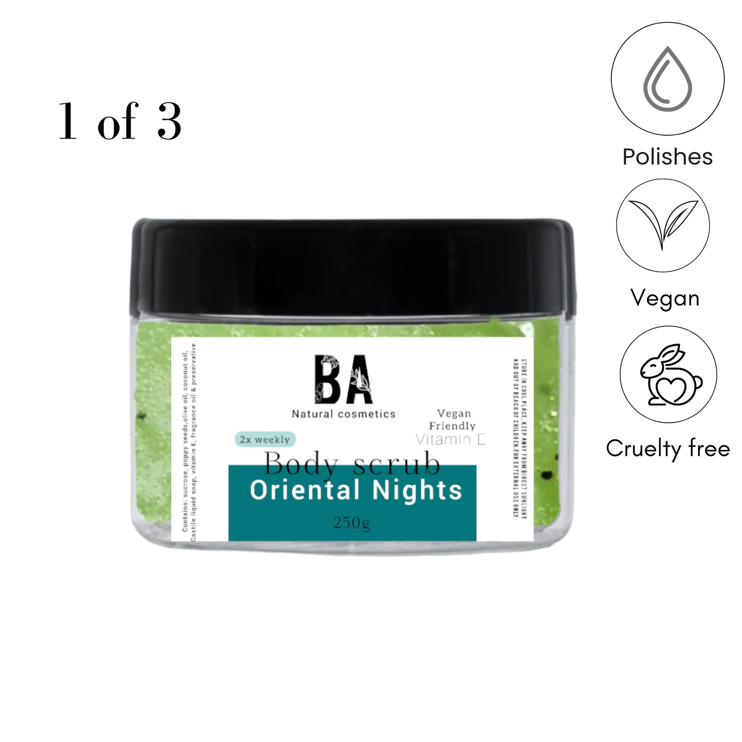 Body Exfoliating Scrub | Soothes + Moisturizes
