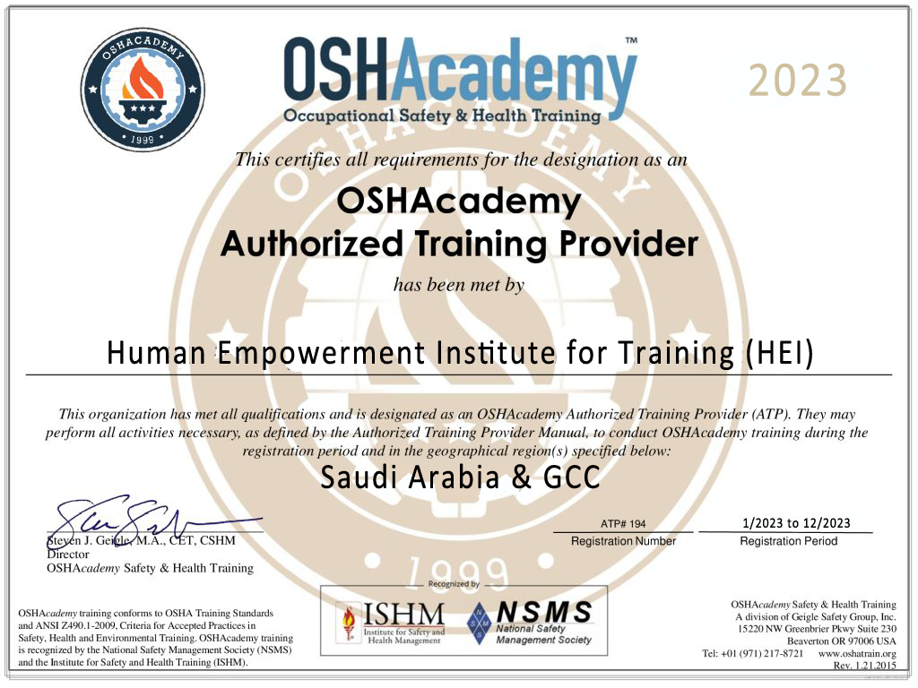 OSHAcademy
