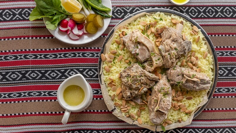 Family Mansaf Meal For 7 Person