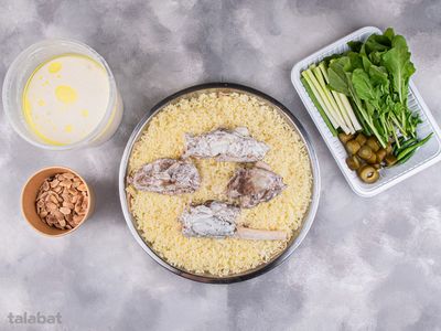 Family Mansaf Meal For 4 Person