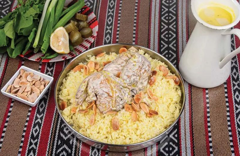 منسف دجاج - Chicken  Mansaf