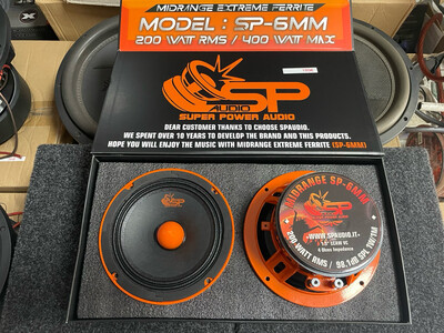 Haut-Parleur Médium Pro 16,5cm  SP Audio SP-6MM
