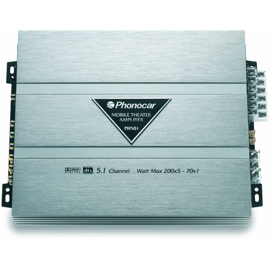 Ampli 5 canaux Phonocar Dolby Digital DTS PH501