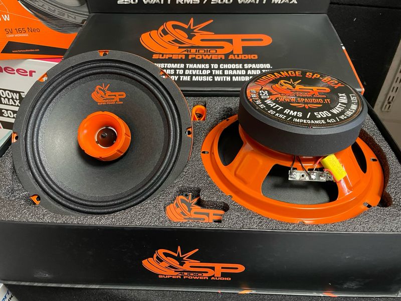 Haut-Parleur Voiture Ovale SPECTRON SP-RX257 13x18cm 5x7 Pouces - 80 Watts, 2 Voies Coaxial Puissant Et Compact