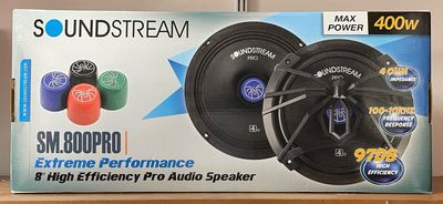 Haut-parleurs Médium Pro 20cm Soundstream SM.800PRO