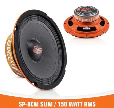 Haut-Parleur Médium pro 20 cm Sp-audio SP-8CM SLIM