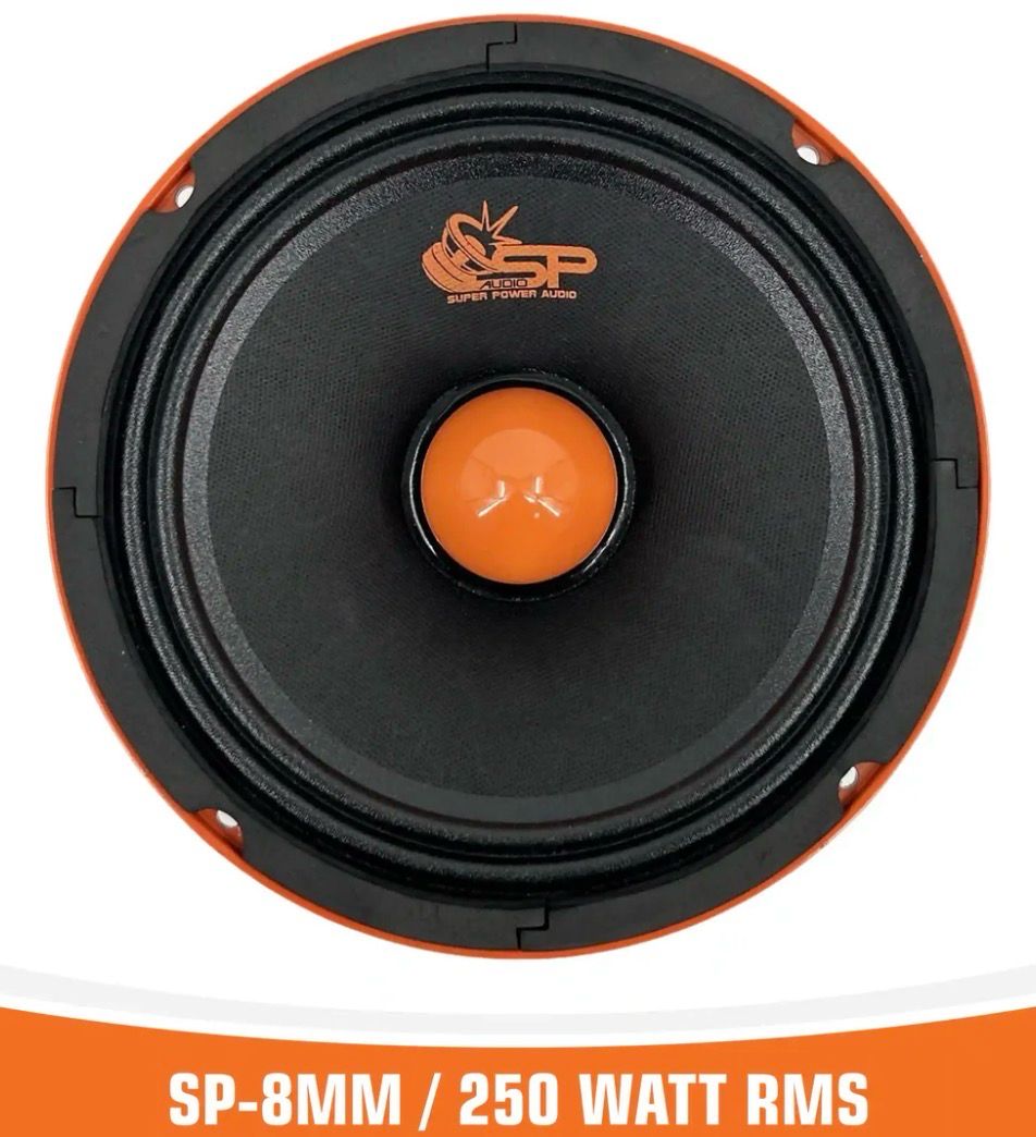 Haut-parleurs Médium Pro 20cm SP Audio SP-8MM