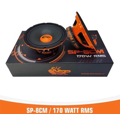 Haut-parleurs Médium Pro 20cm SP Audio SP-8CM