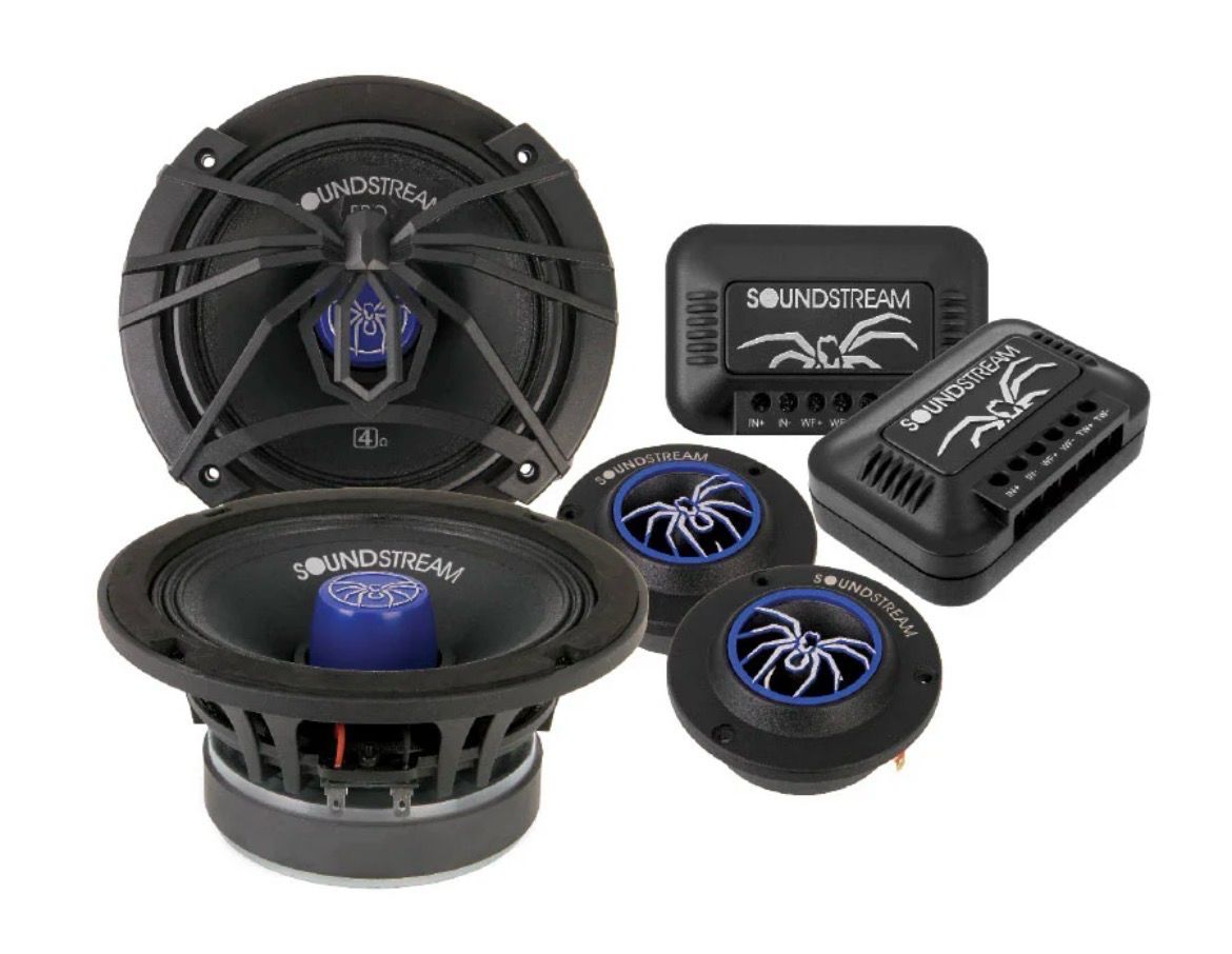 Kit Éclaté Pro 16.5cm Soundstream SM.650PROC