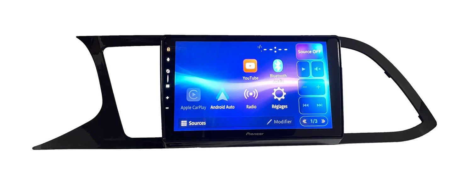 Autoradio Pioneer Perfect Fit SPH-PF97BT + Kit Seat Leon 5F