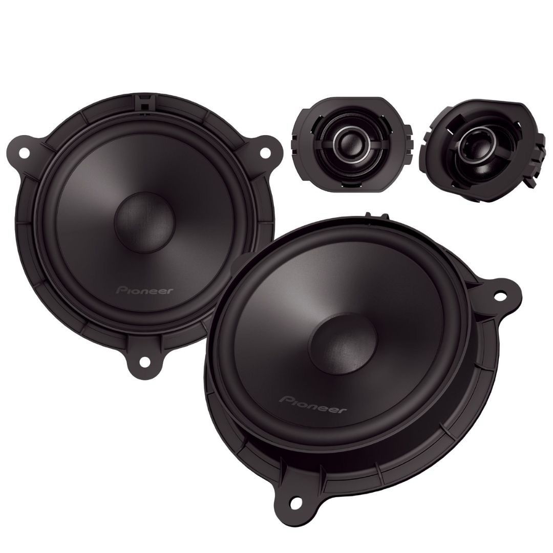 Kit Éclaté 16.5cm Pioneer TS-Q160C-RN  Renault • Dacia • Lada • Nissan