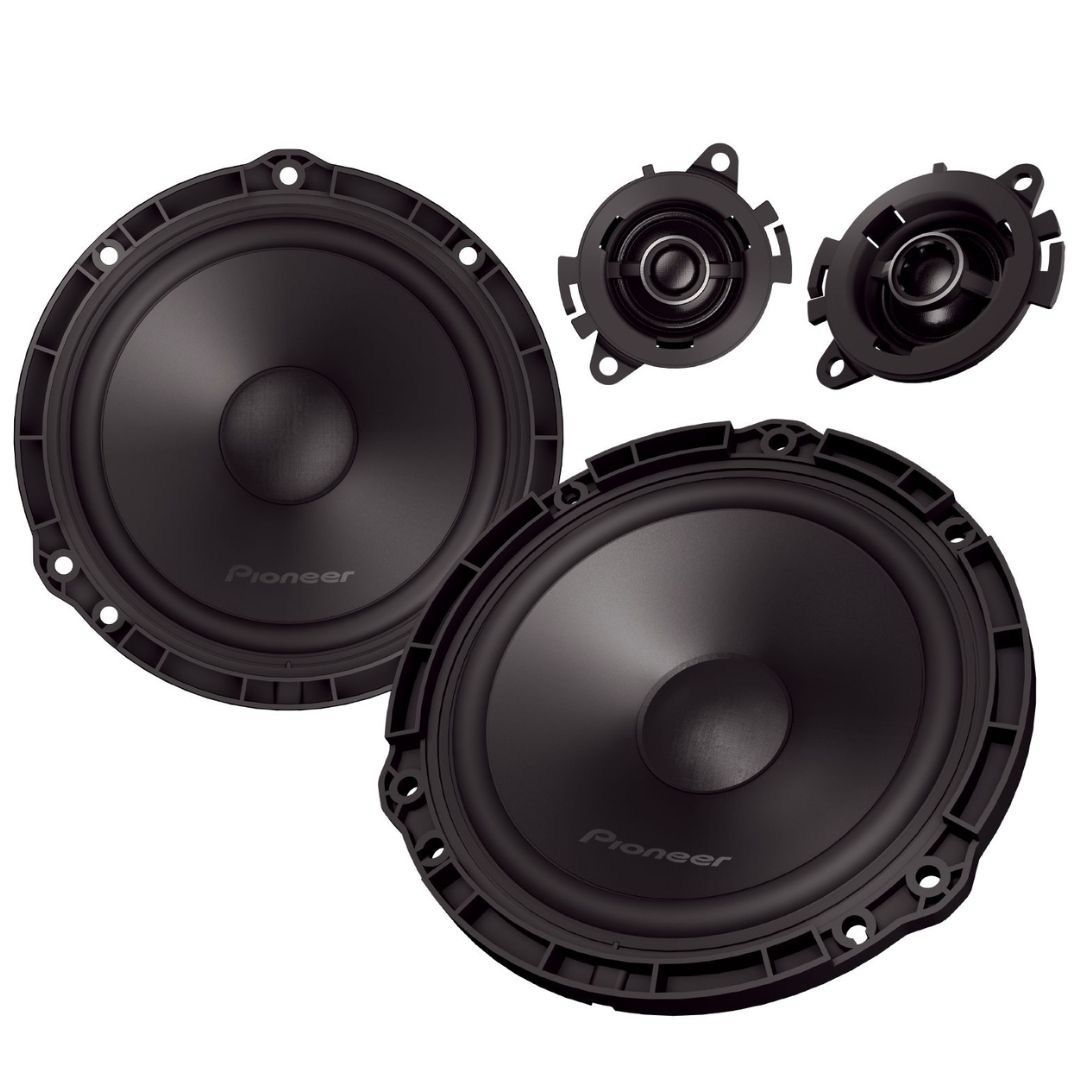 Kit Éclaté 16.5cm Pioneer TS-Q160C-PC Peugeot • Citroën • DS Automobile • Opel