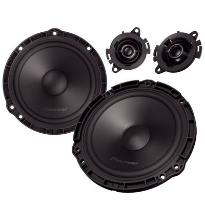 Kit Éclaté 16.5cm Pioneer TS-Q160C-PC Peugeot • Citroën • DS Automobile • Opel