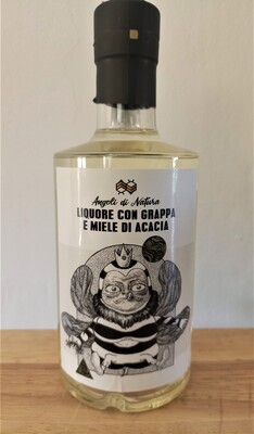 Grappa al miele di Acacia e fiori di Sambuco  0.5 L