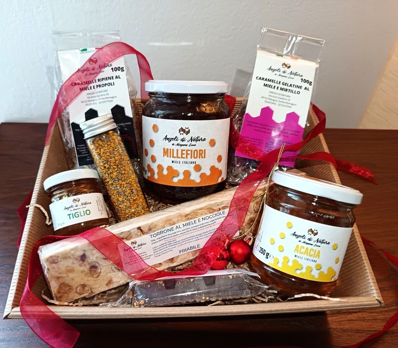 CESTINO REGALO (cartone ecologico ondulato)