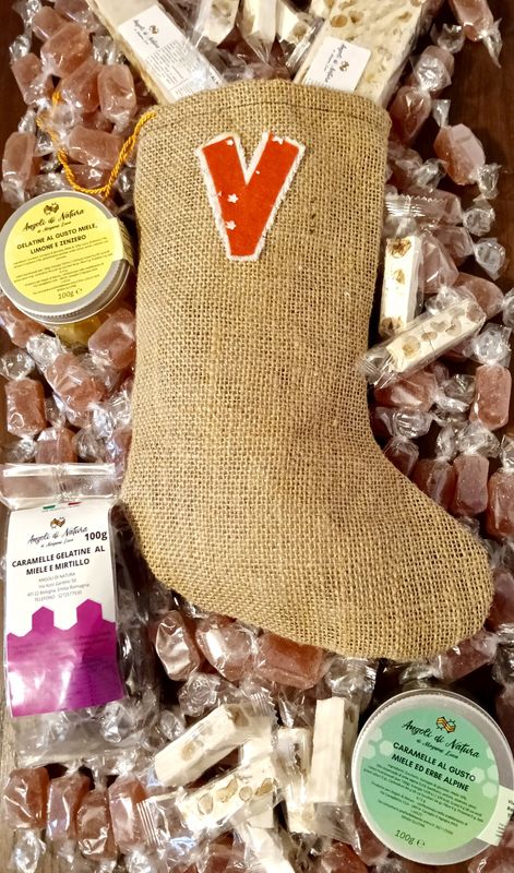 CALZA BEFANA IN JUTA