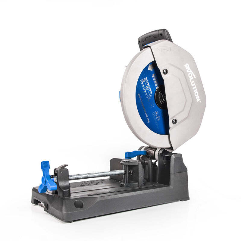 Evolution S380CPS: Metal Cutting Chop Saw With 14 In. Mild Steel Blade (15 In. Blade Can Be Fitted).