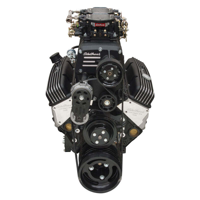 Edelbrock Crate Engine Enforcer GM Small Block 350 CI V8 Carbureted Black